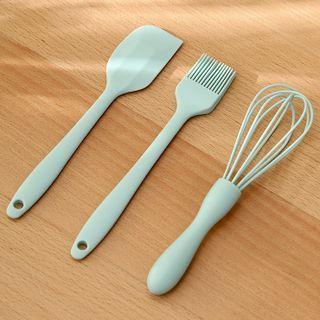 Silicone Spatula / Oil Brush / Whisk / Set