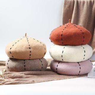 Stitch Woolen Beret