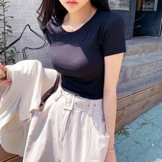 Silky Slim-fit T-shirt