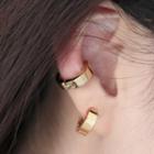 Alloy Cuff Earring 1 Pair - Gold - One Size