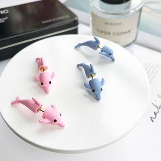 Dolphin Ear Stud