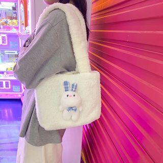Rabbit Fleece Tote Bag