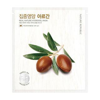 Nature Republic - Real Nature Hydrogel Mask 1pc (10 Types) Argan
