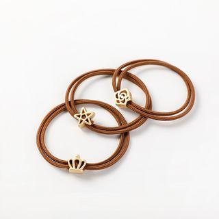 Metal Crown / Star / Flower Hair Tie