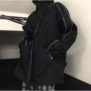 Cargo Stripe Windbreaker