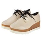 Wedge Oxford Shoes