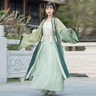 Traditional Chinese Embroidered Coat / Skirt / Top / Set