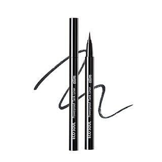The Saem - Eco Soul Powerproof Tank Liner Slim (#01 Black) 0.5g
