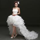 Ruffle Lace Wedding Gown