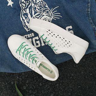 Cut Out Platform Sneakers