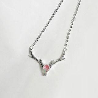 Deer Necklace As Shown In Figure - One Size