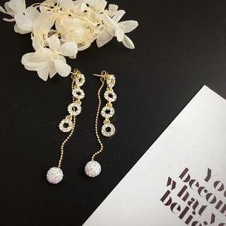 Rhinestone Statement Earring (various Design)