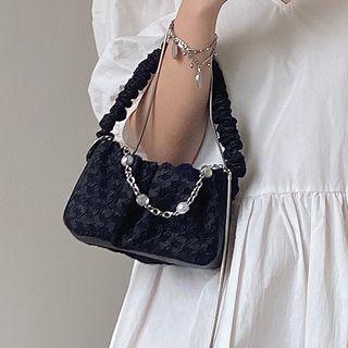 Chained Hand Bag Black - One Size