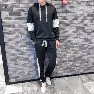Two Tone Hoodie / Sweatpants / Set