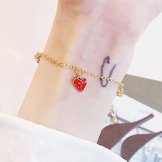 Alloy Strawberry Bracelet 01 - Wg00872 - Kc Gold - One Size
