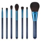 Set Of 7: Makeup Brush Set Of 7 - T-07059 - As Shown In Figure - One Size