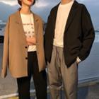 Couple Matching Single-breasted Blazer