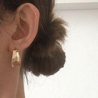 Alloy Dangle Earring 925 Silver Needle - Gold - One Size