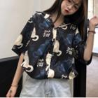 Cat Short-sleeve Shirt
