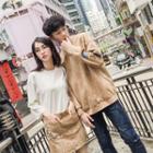 Couple Matching Top + Skirt / Embroidery Pullover