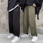 Couple Matching Straight-cut Cargo Pants
