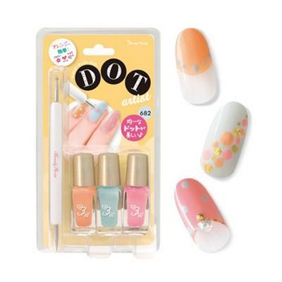 Lucky Trendy - Dot Nail Artist Set (dnd682) 1 Set