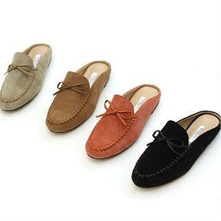 Genuine Suede Mules