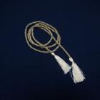 Fringed Robe Sash Light Gold - 160cm