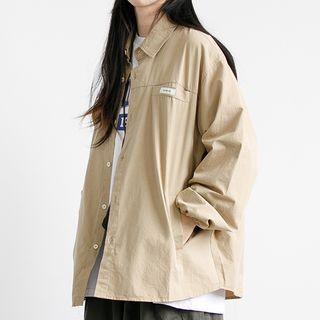 Long Sleeve Panel Cargo Shirt