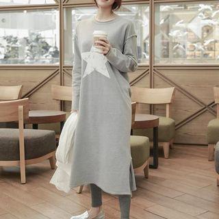 Denim Button Coat