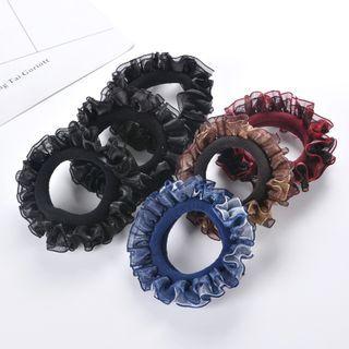 Set Of 6 : Ruffle Hair Tie