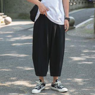 High-waist Loose Fit Straight Cut Pants