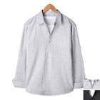 Graph-check Long-sleeve Top
