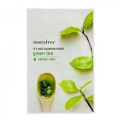 Innisfree - Its Real Squeeze Mask (green Tea) 5 Pcs