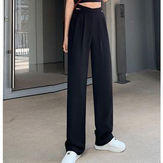 Cutout Straight Leg Pants (various Designs)