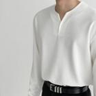 Button-less Plain Henley