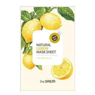 The Saem - Natural Lemon Mask Sheet 1pc