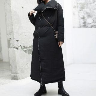 Double-breasted Midi Padded Coat