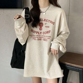 Bulb Print Pullover