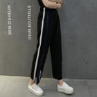 Contrast-trim Color Block Sweatpants