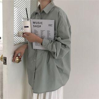 Dropped Shoulder Loose-fit Shirt