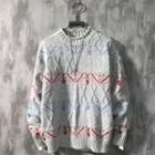 Couple-matching Jacquard Sweater