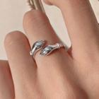 Hand Open Ring Silver - One Size