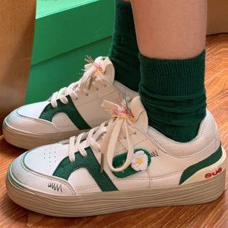 Flower Applique Sneakers