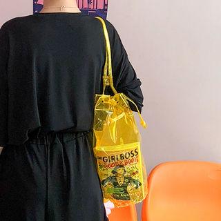 Transparent Bucket Backpack