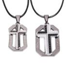 Couple Matching Cross Necklace
