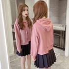 Asymmetric Cropped Hoodie