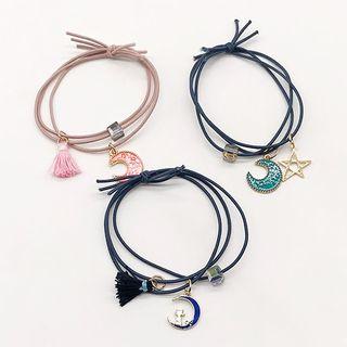 Flying Heart / Tassel Moon Hair Tie (various Designs)