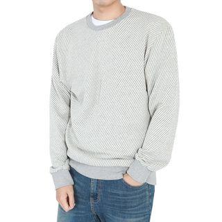 Big Size Herringbone Pullover