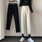 Fleece -lined Straight-fit Jeans